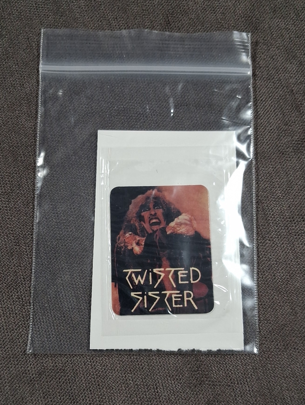 Vintage Twisted Sister RIP Into Rock Hostess 50th Ann. Album Cover Stickers NEW